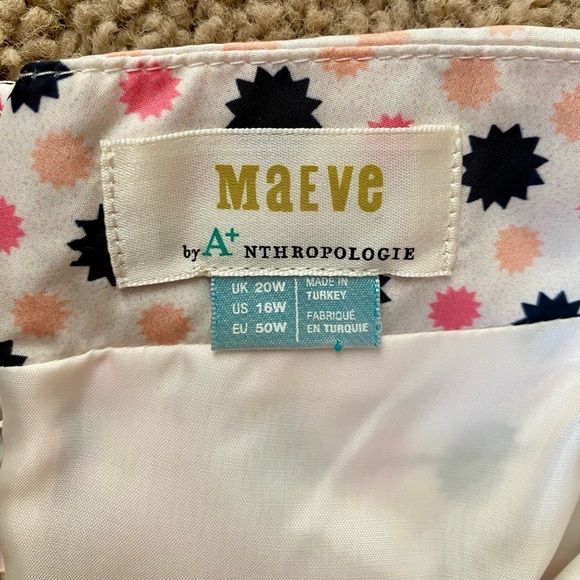 Anthropologie Maeve Bow-Tie One Shoulder Tank Top - Picture 8 of 10